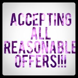 Now accepting offers!